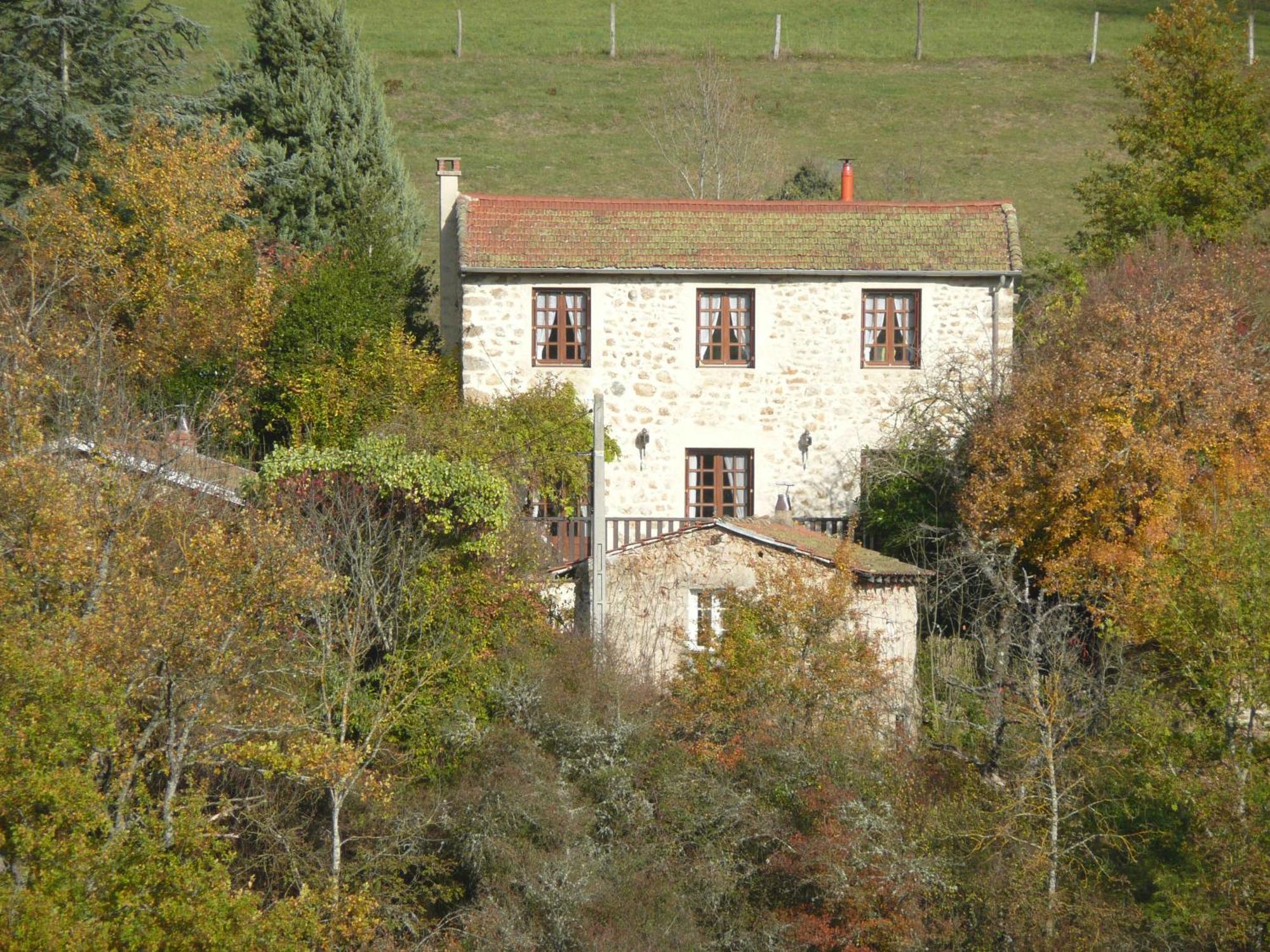 Gite La Grange De L'Effraie Villa Beauzac ภายนอก รูปภาพ